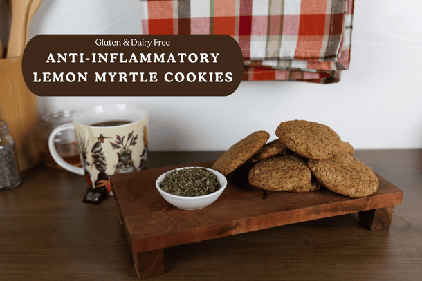 Anti-Inflammatory Lemon Myrtle Cookies - Gluten Free - Full Leaf Tea Company