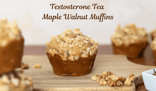 Testosterone Tea Maple Walnut Muffins | Baking with Tea - Full Leaf Tea Company