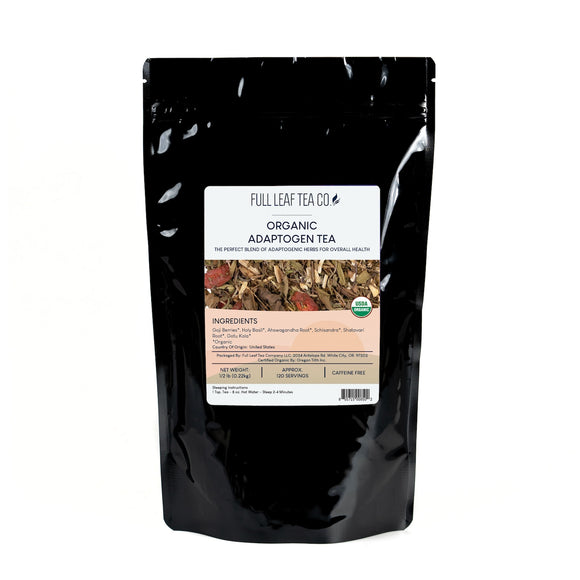 Organic Adaptogen Tea - Natural Herbal Blend | Full Leaf Tea Company
