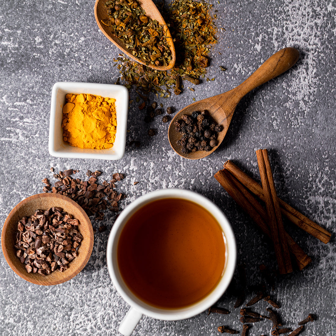 Organic Antioxidant Boost Tea Natural Herbal Blend Full Leaf Tea