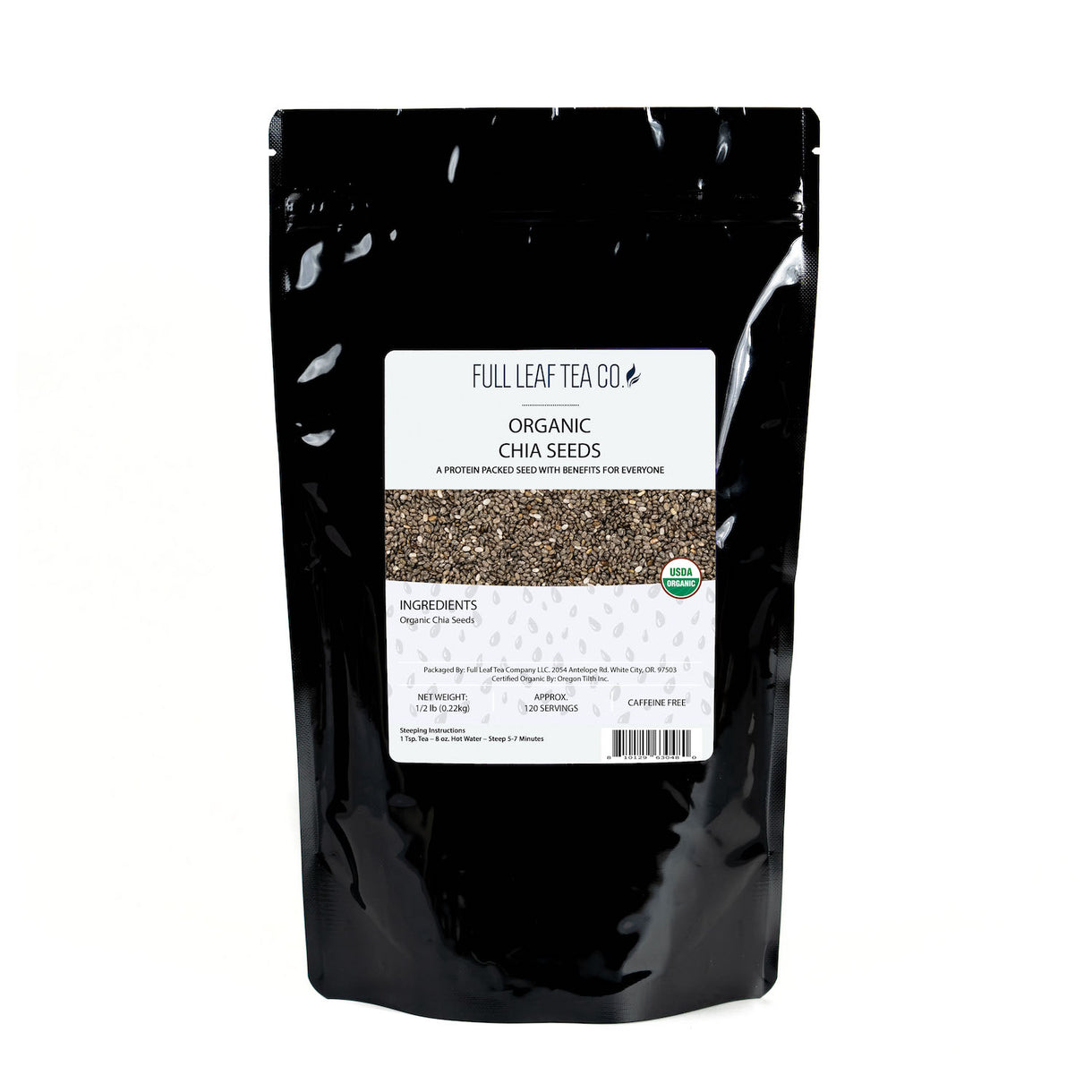 Organic Chia Seed - Loose Leaf Tea - Full Leaf Tea Company