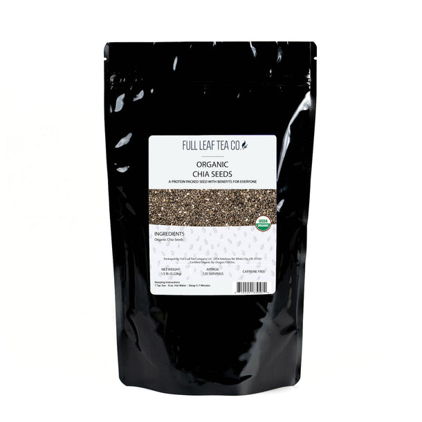 Organic Chia Seed - Loose Leaf Tea - Full Leaf Tea Company