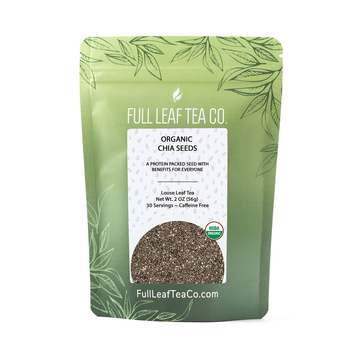 Organic Chia Seed - Loose Leaf Tea - Full Leaf Tea Company