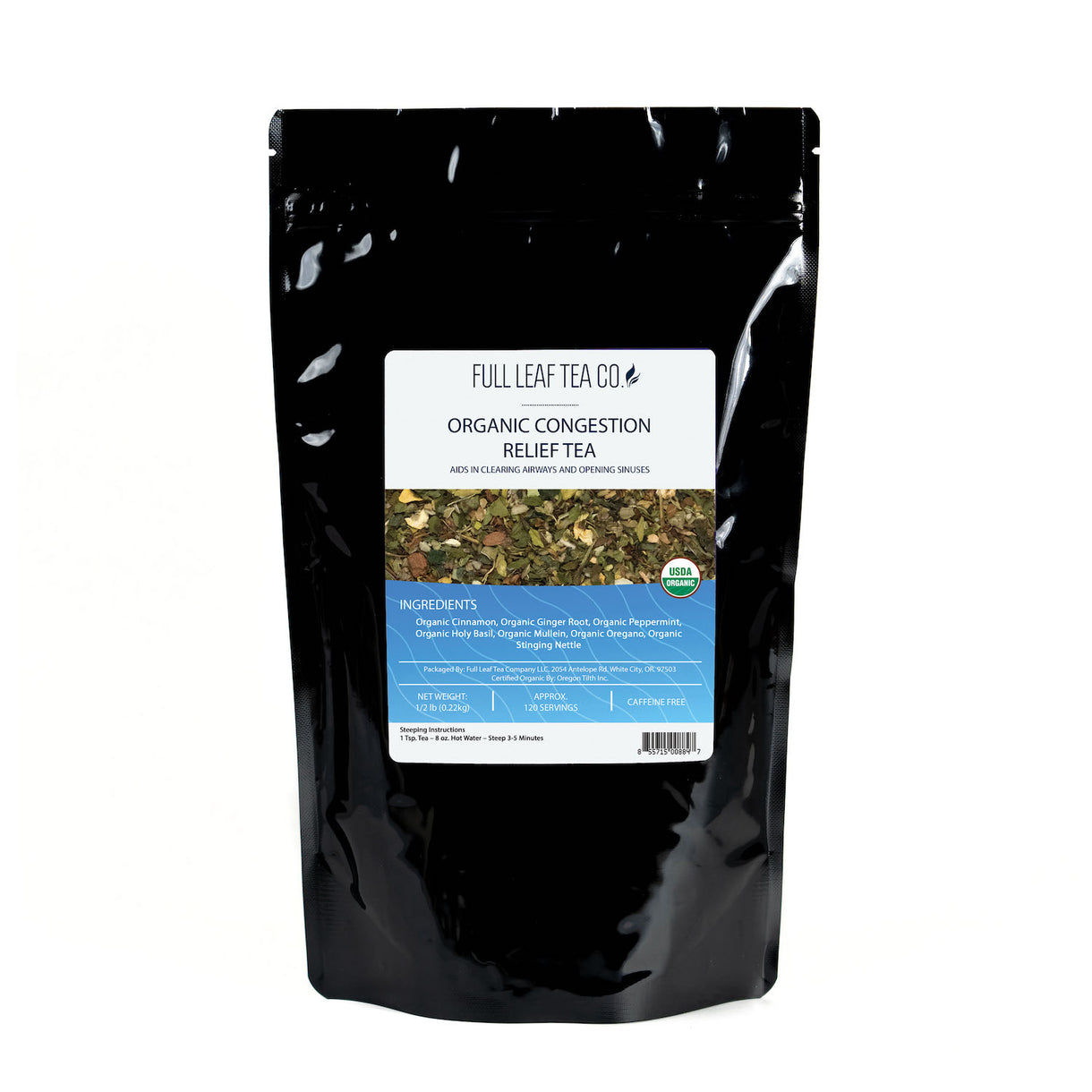 Organic Congestion Relief Tea – Full Leaf Tea Company