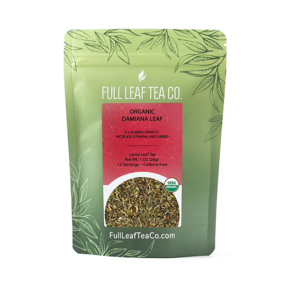 Organic Damiana Leaf | Full Leaf Tea Company