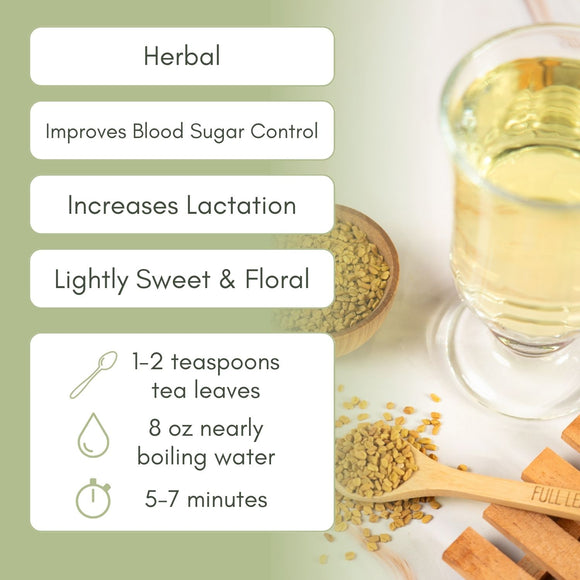 Organic Fenugreek Full Leaf Tea Company