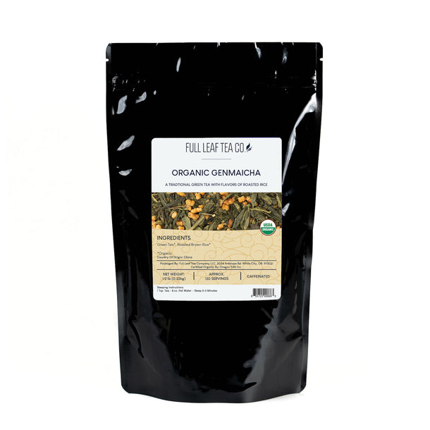 Organic Genmaicha - Loose Leaf Tea - Full Leaf Tea Company