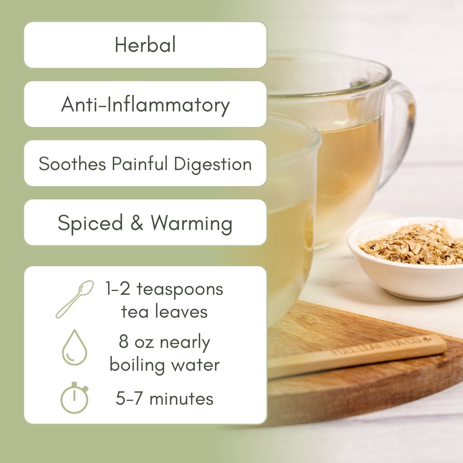Health Roots Tea Red Ginger Root Tea