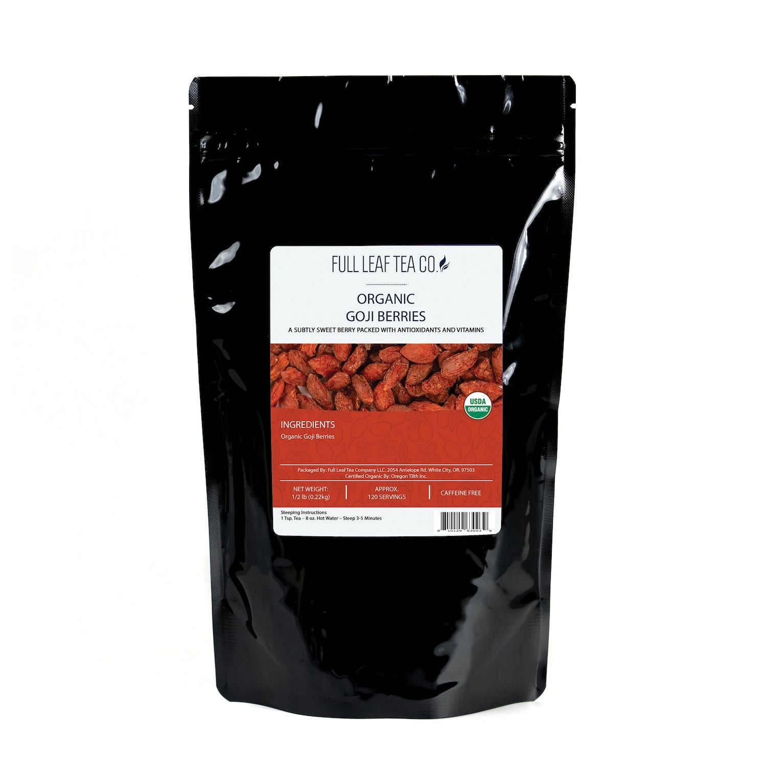 Organic Goji Berries - Loose Leaf Tea - Full Leaf Tea Company