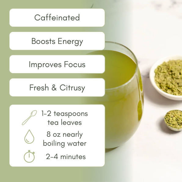 Organic Green Energy - Loose Leaf Tea - Full Leaf Tea Company