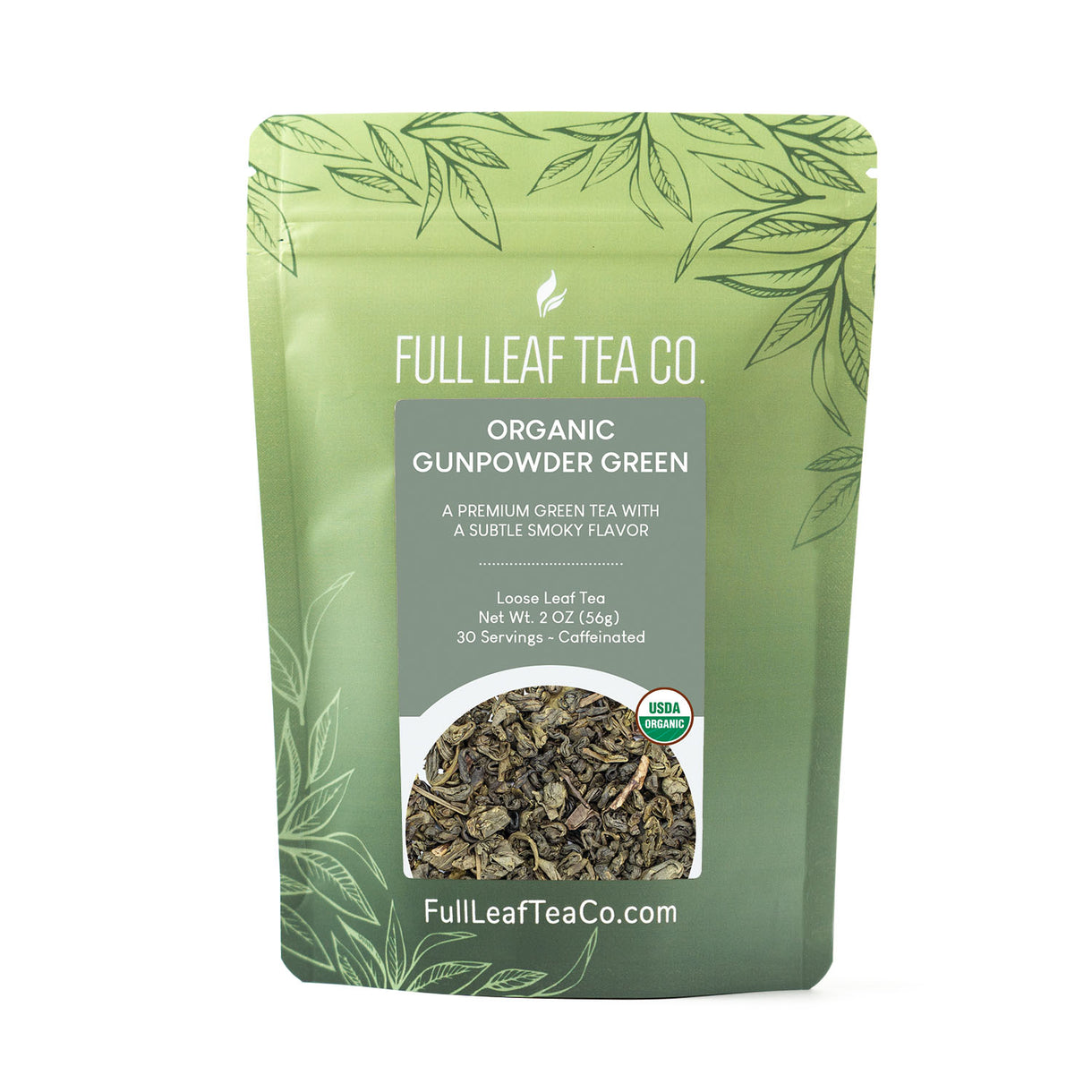 Organic Gunpowder Green - Loose Leaf Tea - Full Leaf Tea Company