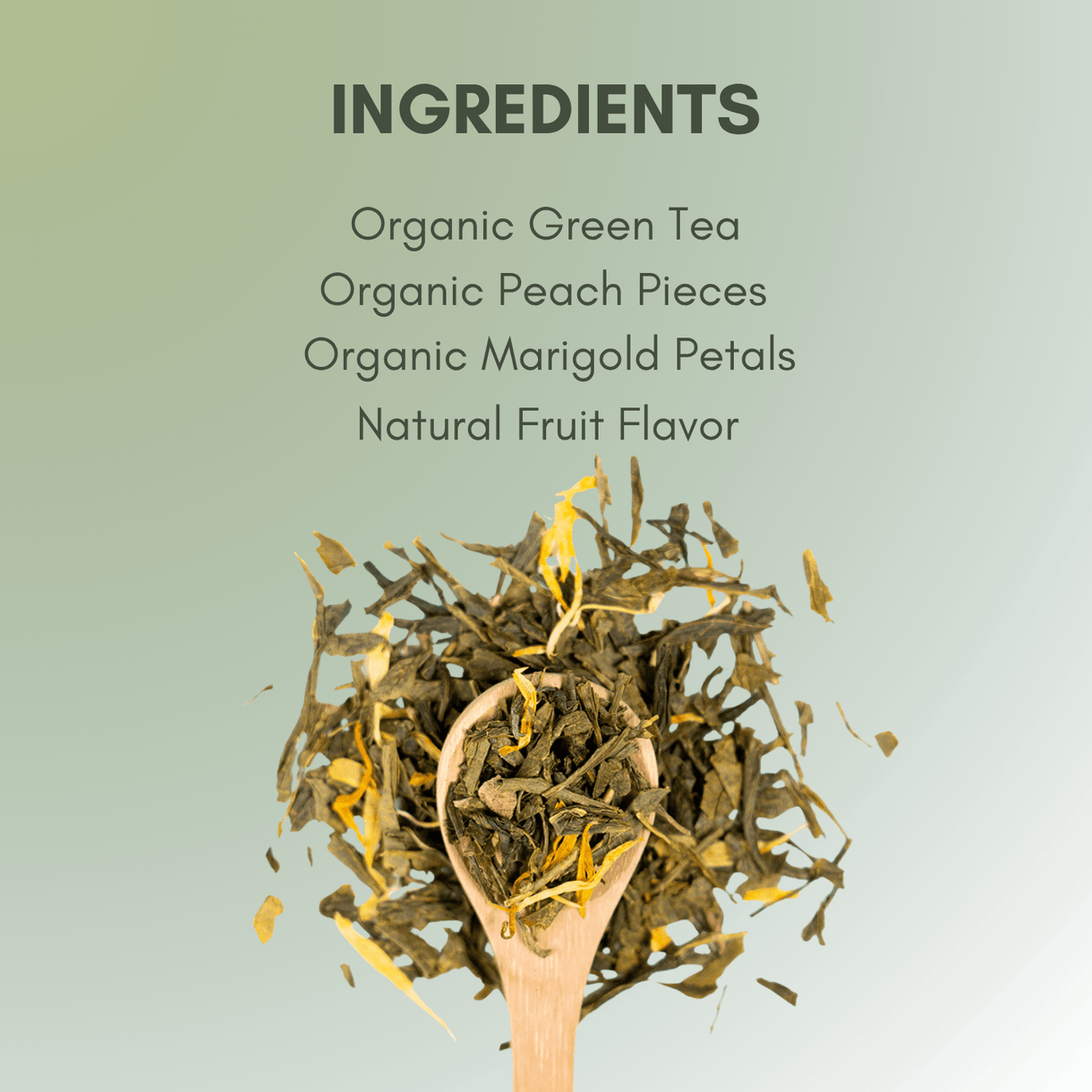 Organic Peach Green Tea - Loose Leaf Tea - Full Leaf Tea Company
