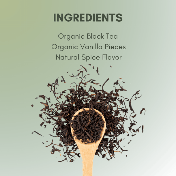Organic Vanilla Tea - Loose Leaf Tea - Full Leaf Tea Company