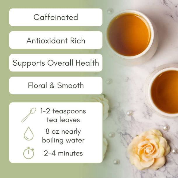 Organic Jasmine - Loose Leaf Tea - Full Leaf Tea Company