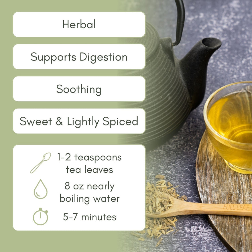 Organic Licorice Root Full Leaf Tea Company