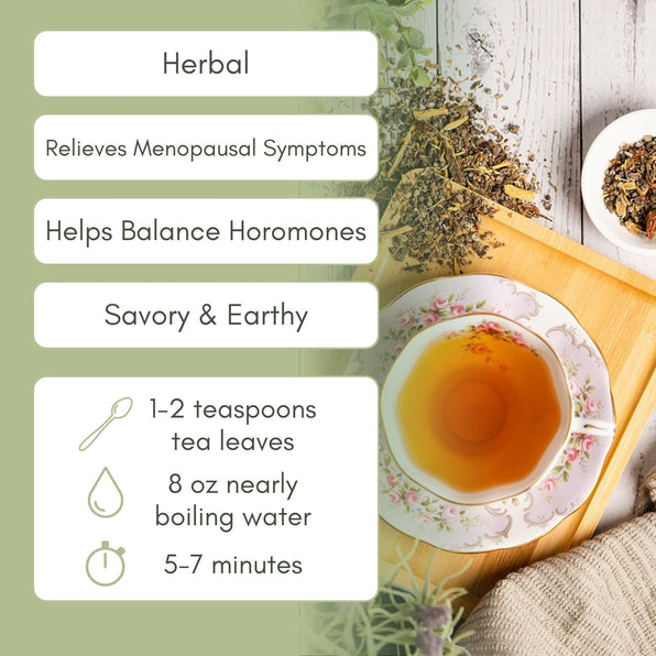 Organic Menopause Relief Tea