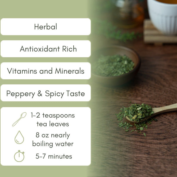 Organic Moringa - Loose Leaf Tea - Full Leaf Tea Company