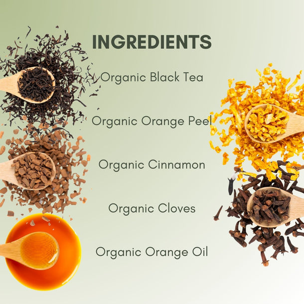 Organic Orange Cinnamon Spice - Loose Leaf Tea - Full Leaf Tea Company