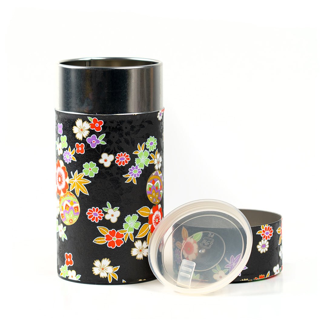 Japanese Tea Canister - Ornamental Bloom - Accessories - Full Leaf Tea Company