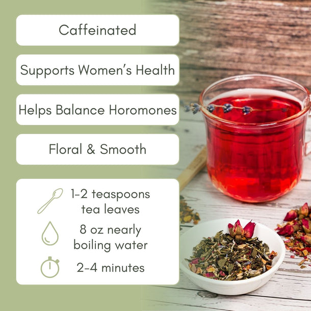 Organic Pink Tea - Loose Leaf Tea - Full Leaf Tea Company