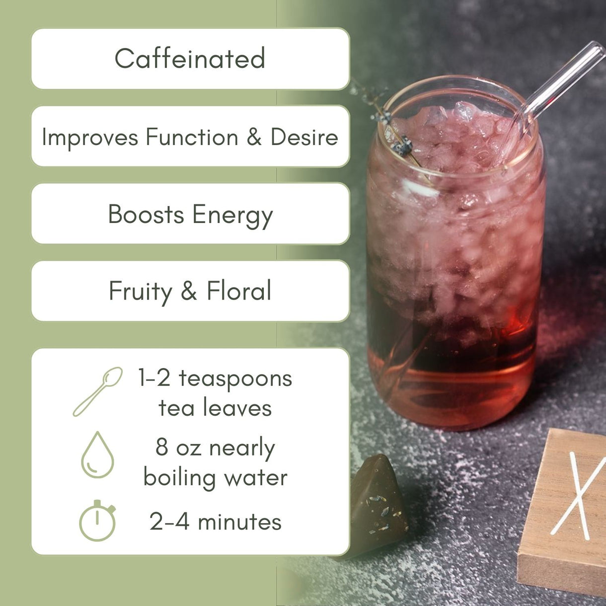 Organic Pure Seduction for Her - Loose Leaf Tea - Full Leaf Tea Company