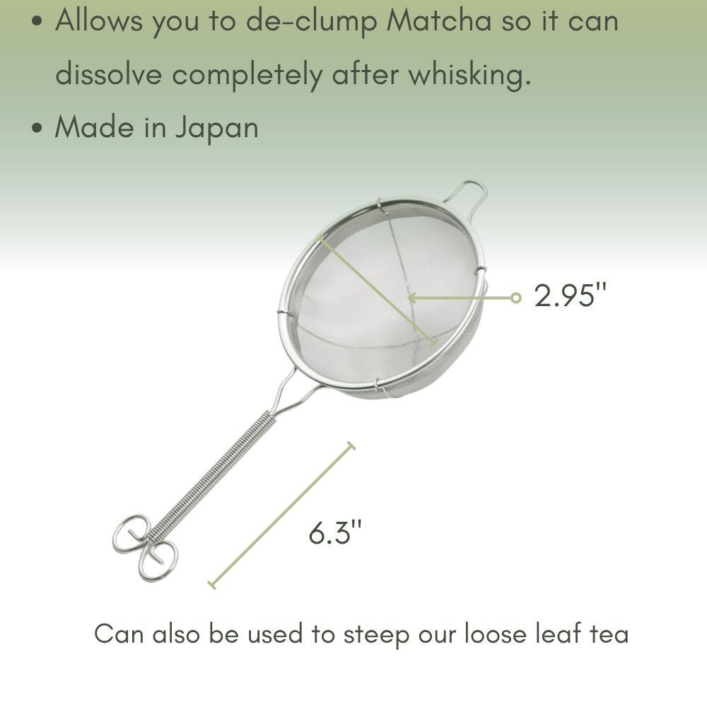 Matcha Sifter - Craft Smooth Matcha – Full Leaf Tea Company