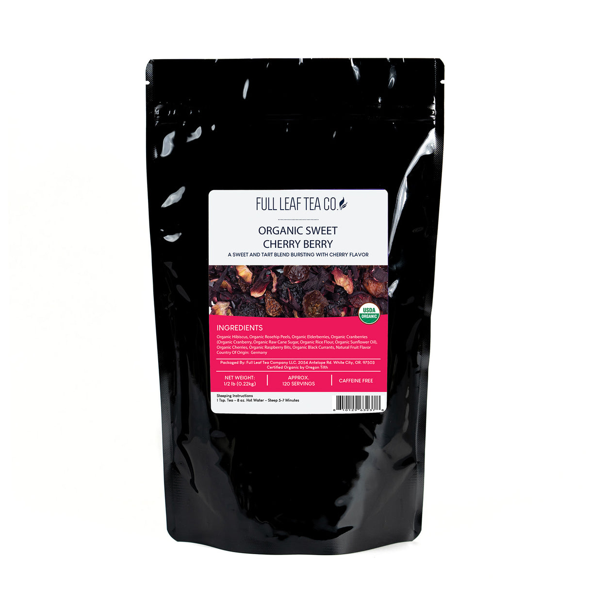 Organic Sweet Cherry - Berry - Loose Leaf Tea - Full Leaf Tea Company