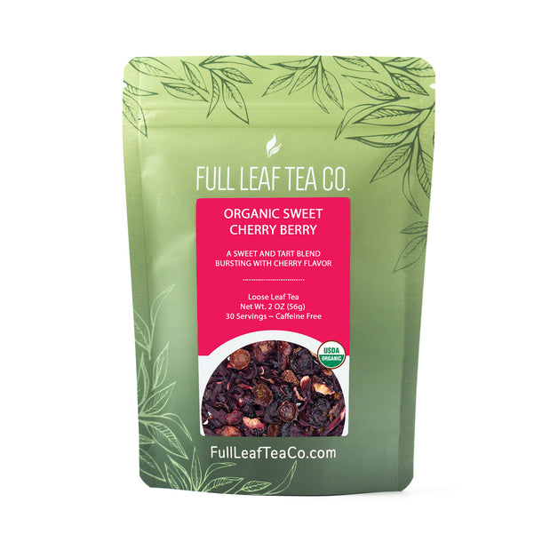 Organic Sweet Cherry - Berry - Loose Leaf Tea - Full Leaf Tea Company