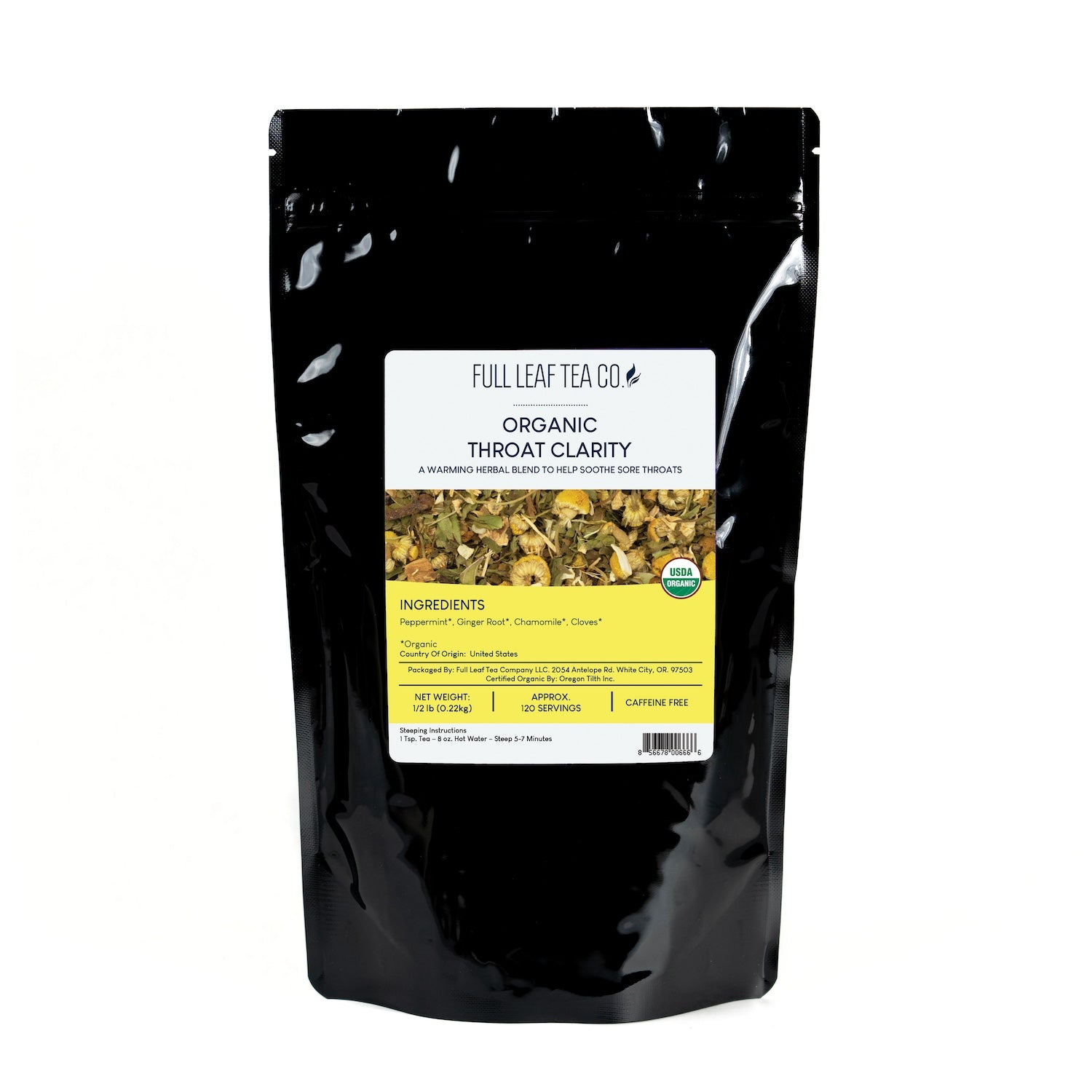 Organic Throat Clarity - Loose Leaf Tea - Full Leaf Tea Company