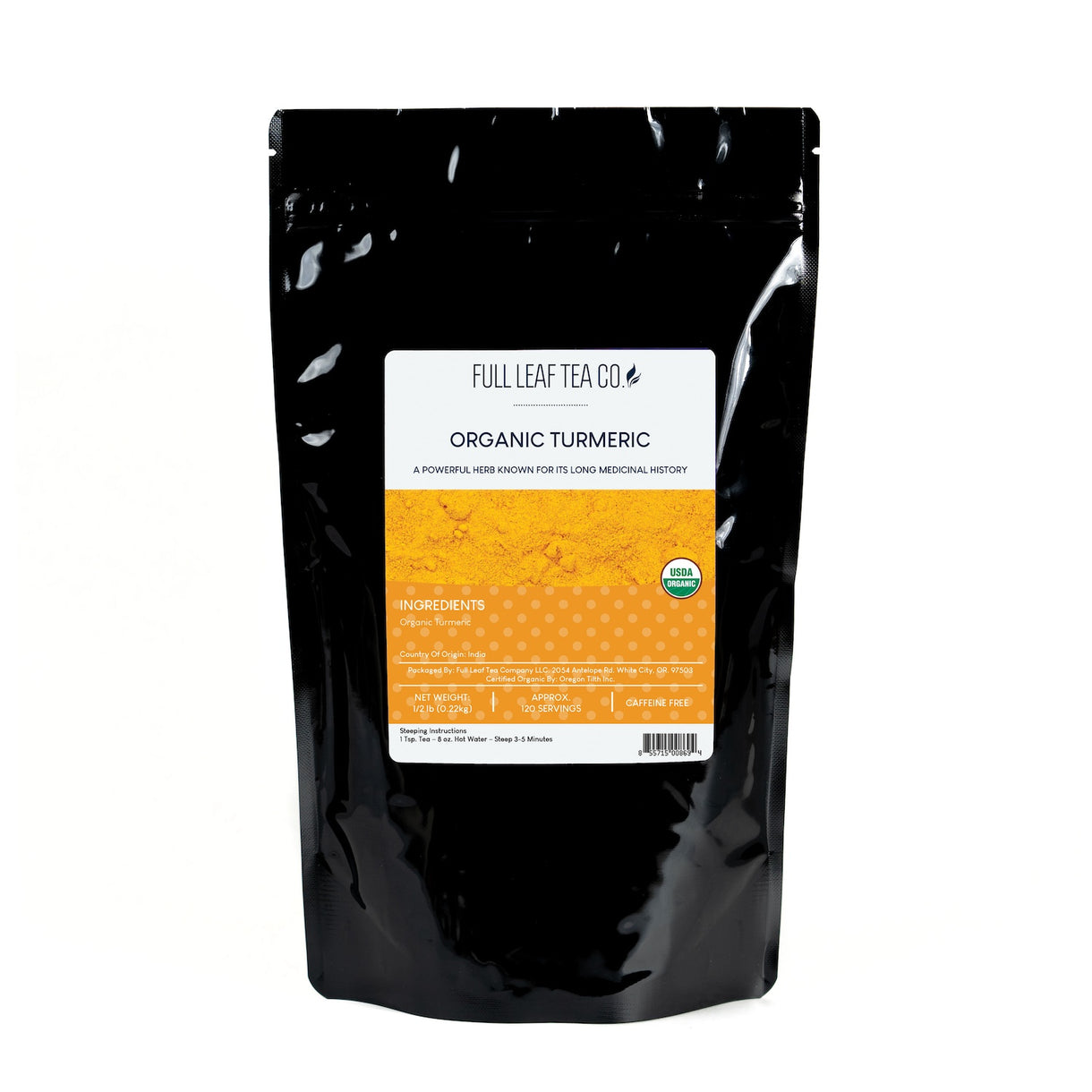 Organic Turmeric - Loose Leaf Tea - Full Leaf Tea Company