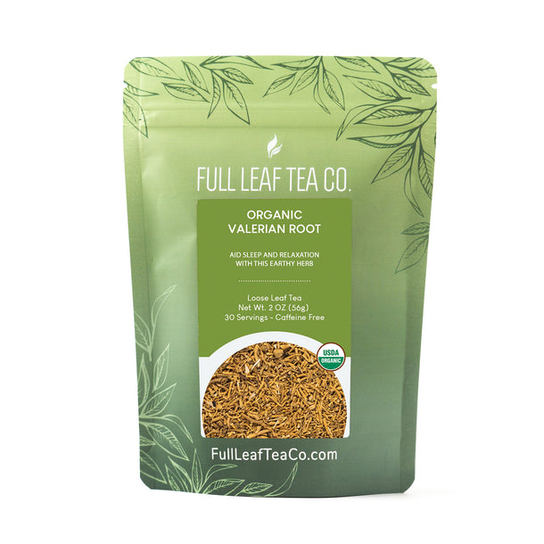 Organic Valerian Root - Loose Leaf Tea - Full Leaf Tea Company - 1/2 lb Bulk Bag (approx. 120 servings)