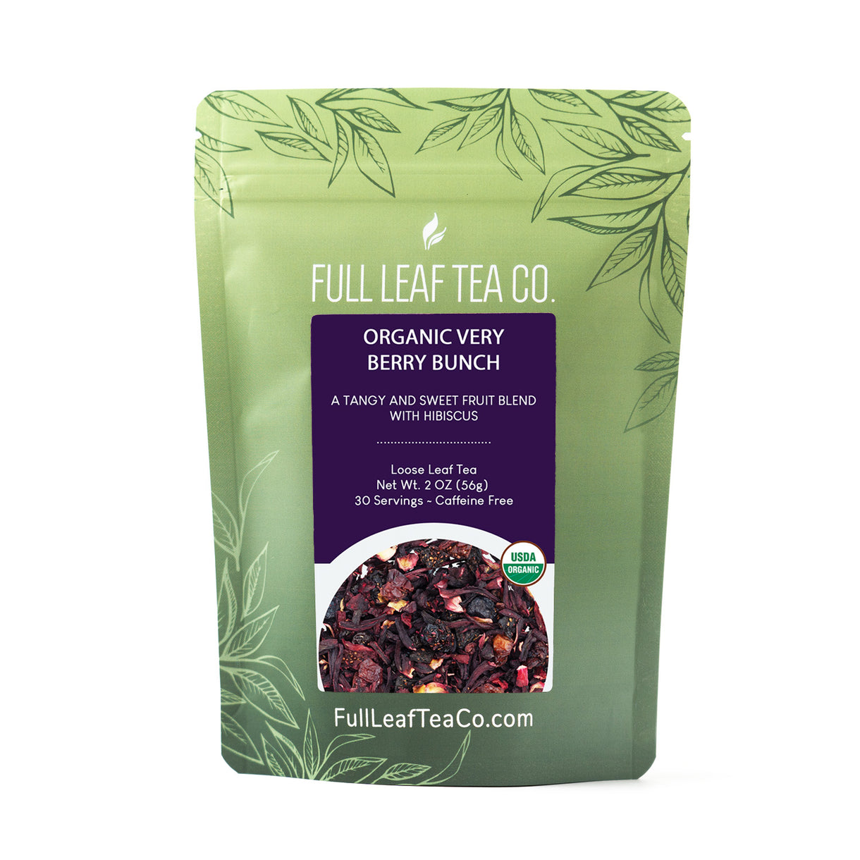Organic Very Berry Bunch - Loose Leaf Tea - Full Leaf Tea Company