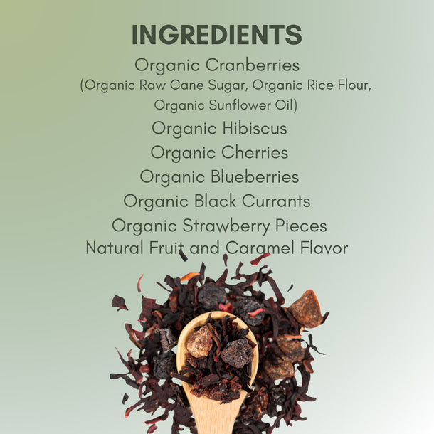 Organic Very Berry Bunch - Loose Leaf Tea - Full Leaf Tea Company