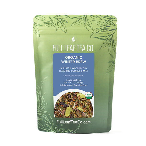 Organic Winter Brew - Loose Leaf Tea - Full Leaf Tea Company - 1/2 lb Bulk Bag (approx. 120 servings)