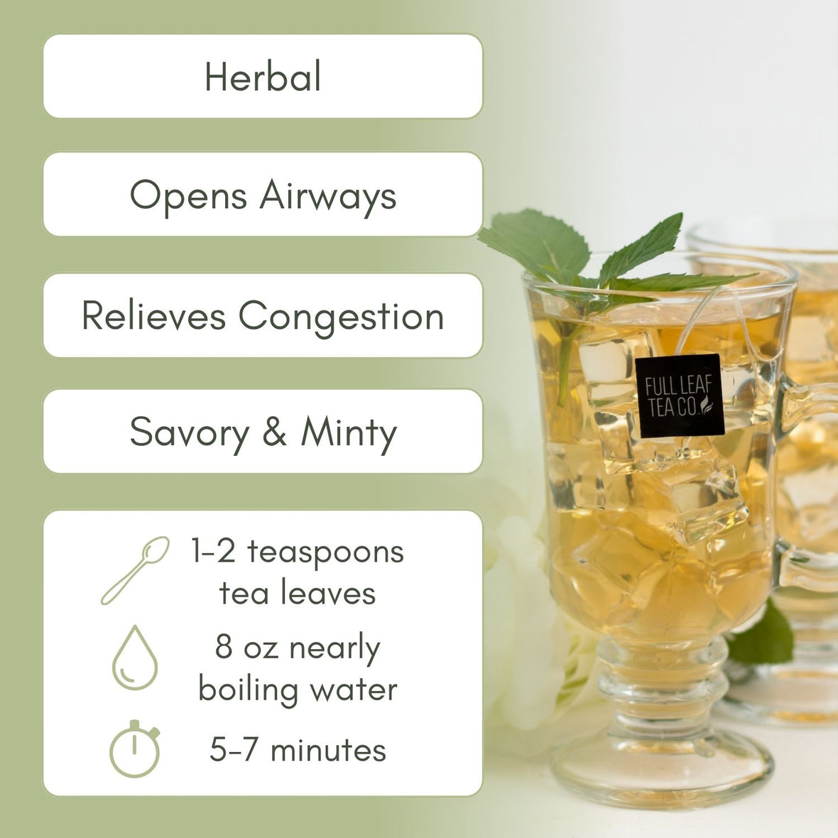 Organic Allergy Relief Tea Natural Solution for Allergies Full Leaf