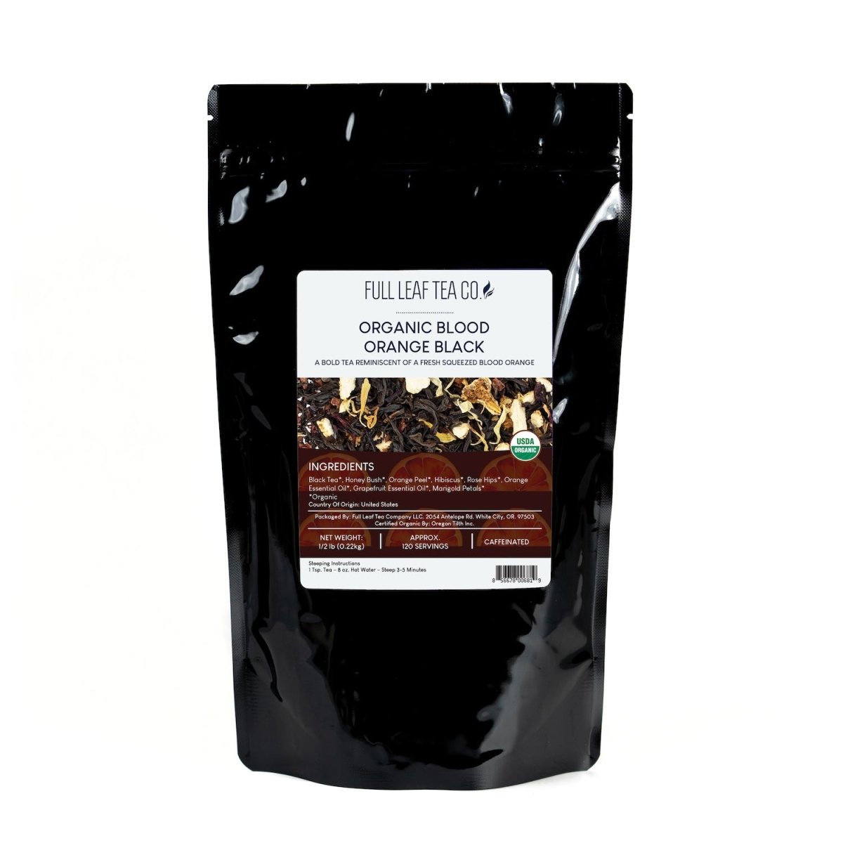 Organic Blood Orange Black - Loose Leaf Tea - Full Leaf Tea Company