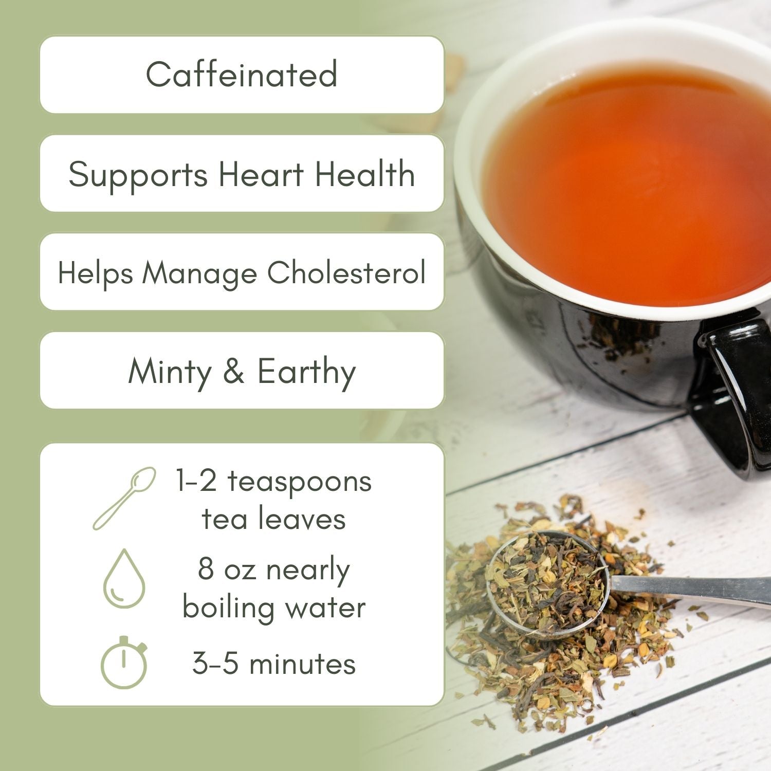 Organic Cholesterol Control Tea | Full Leaf Tea Company