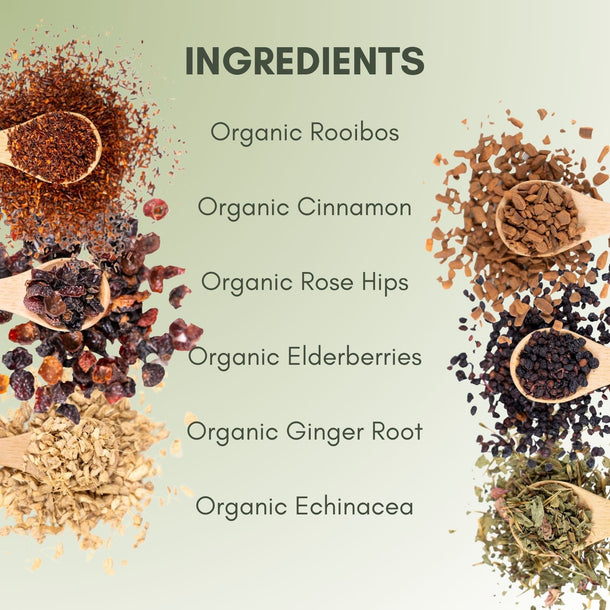 Organic Cold Remedy - Loose Leaf Tea - Full Leaf Tea Company