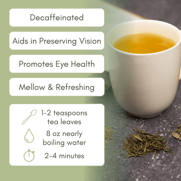 Organic Decaf Healthy Vision Tea - Loose Leaf Tea - Full Leaf Tea Company