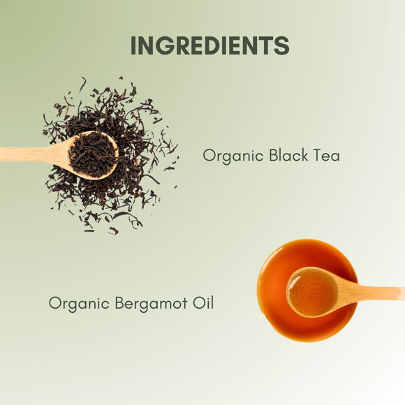 USDA Organic Earl Grey Loose Leaf Black Tea | Full Leaf Tea Company