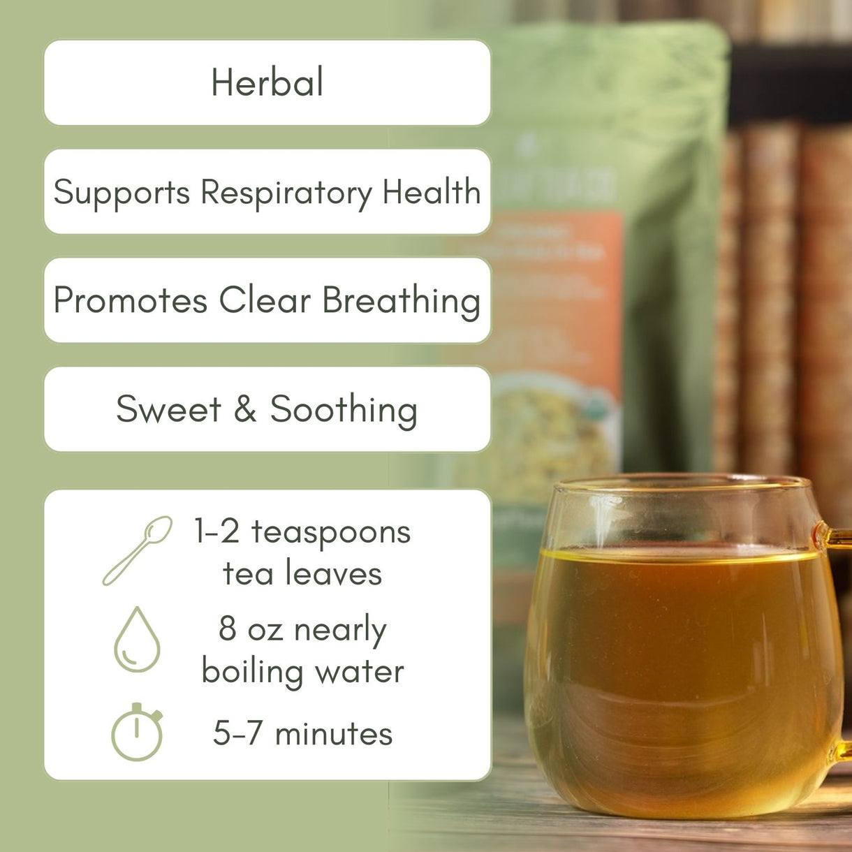 Organic Tea Organic Lung Health Tea - Loose Leaf – Full Leaf Tea Company