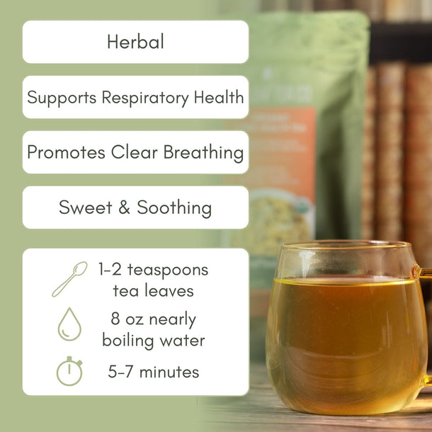 Organic Lung Health Tea - Loose Leaf Tea - Full Leaf Tea Company