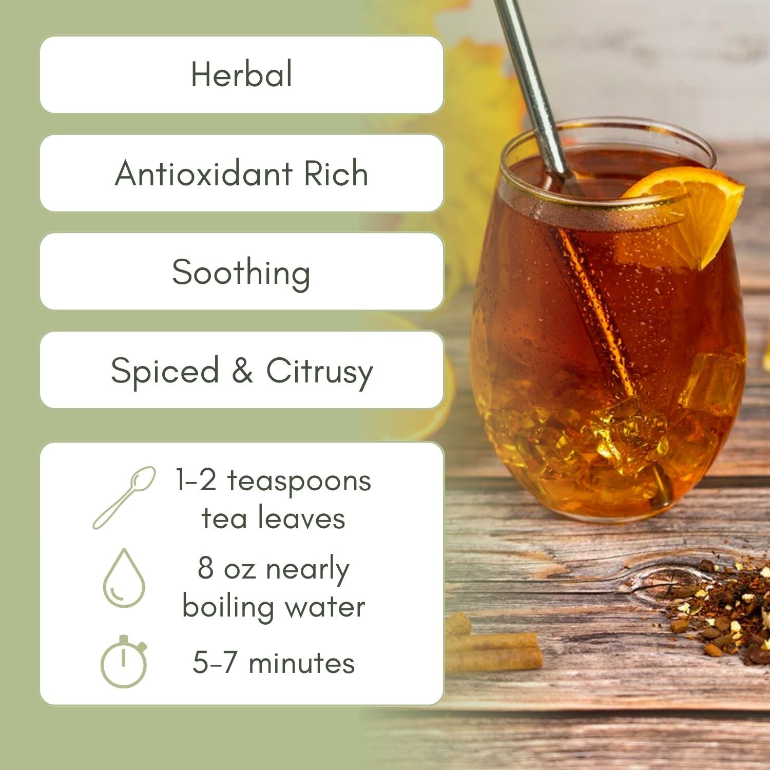 Cs Tea Citrus Teas - Organic Loose Leaf Teas – Full Leaf Tea Company