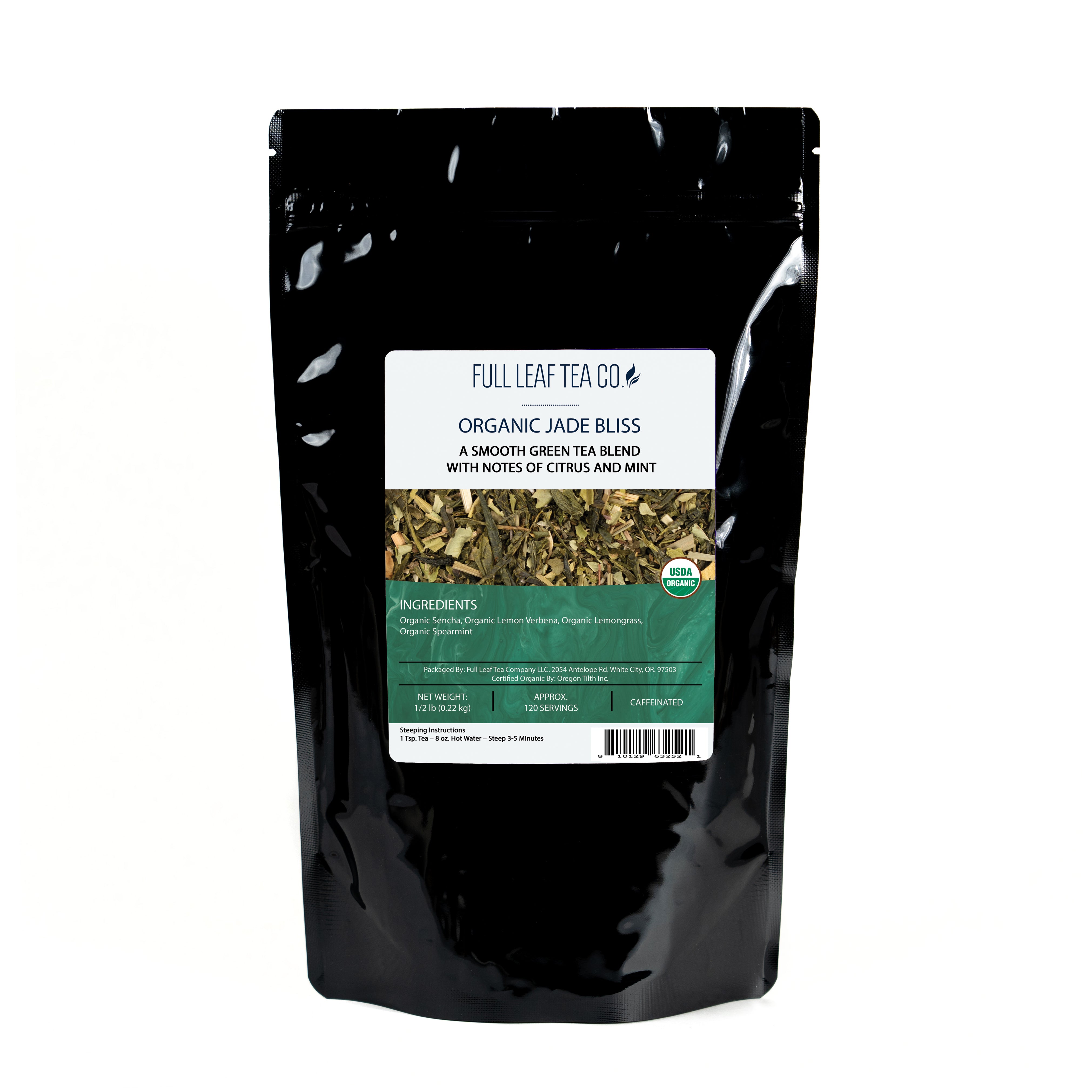 jade plant tea Organic Jade Bliss, 1/2 lb Bulk Bag (approx. 120 servings)