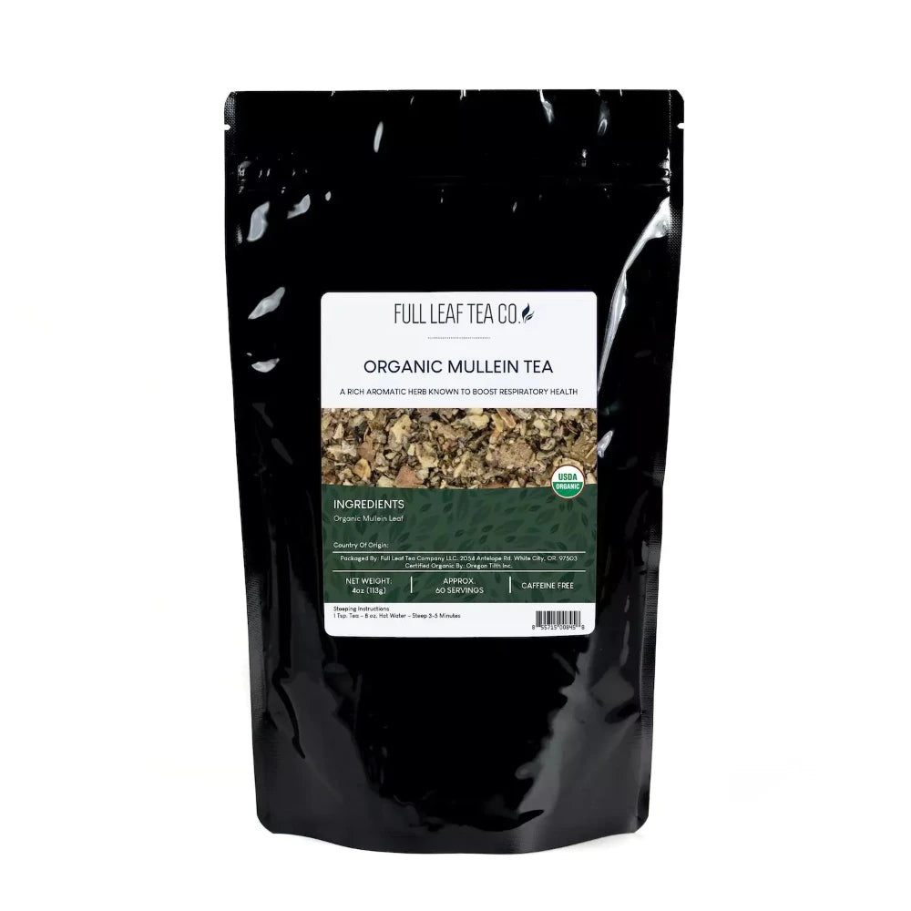 Organic Mullein Tea - Loose Leaf Tea - Full Leaf Tea Company