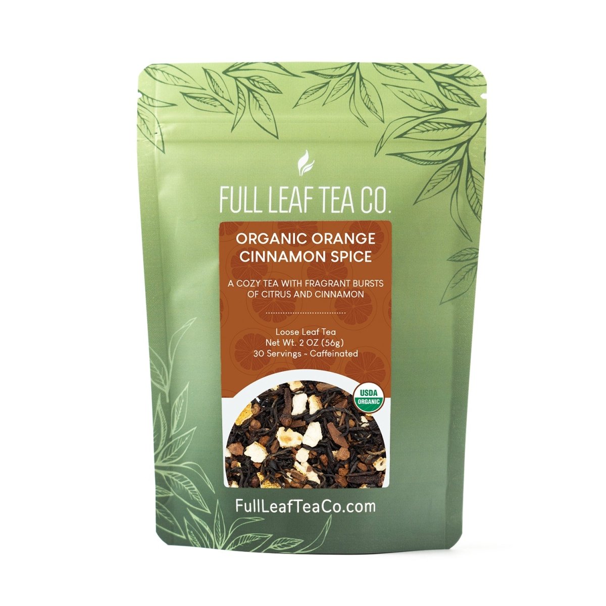Organic Orange Cinnamon Spice - Loose Leaf Tea - Full Leaf Tea Company