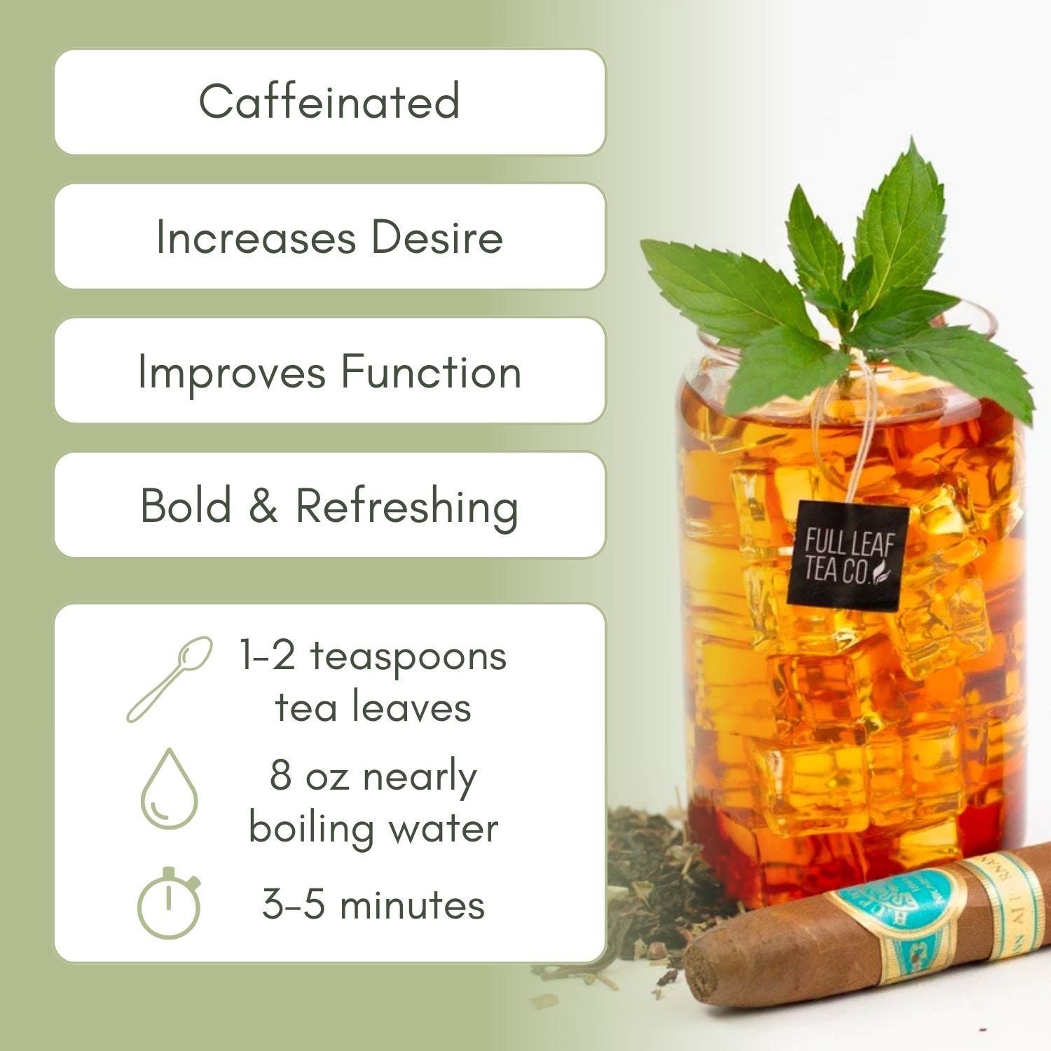 pure leaf iced tea caffeine content