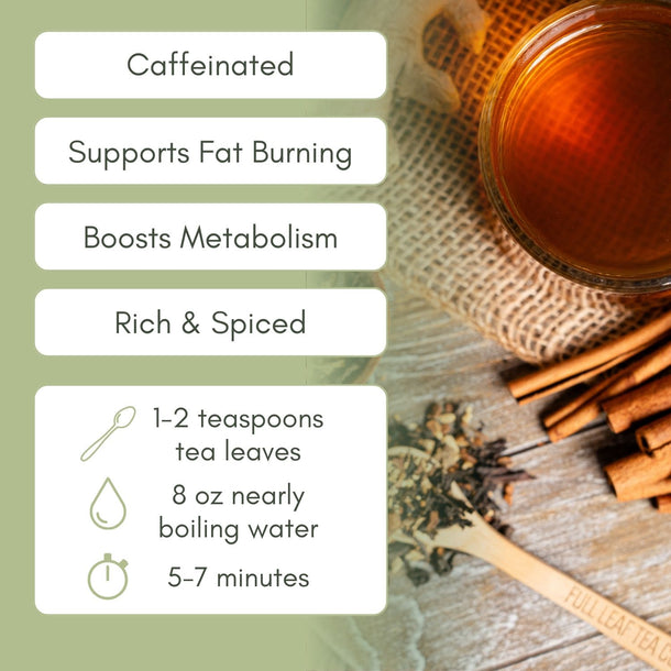 Organic Skinny Natural Tea - Loose Leaf Oolong – Full Leaf Tea Company
