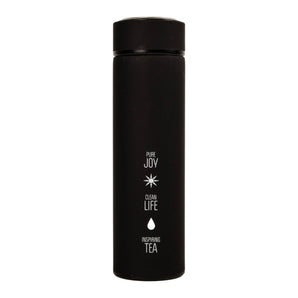 Full Leaf Vacuum Flask Tea Infuser - Accessories - Full Leaf Tea Company - Black