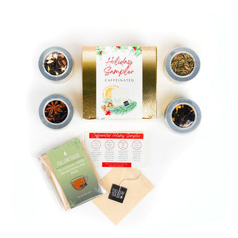 Caffeinated Holiday Sampler - Loose Leaf Tea - Full Leaf Tea Company